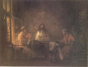 The Pilgrims at Emmaus (mk05), Rembrandt Peale